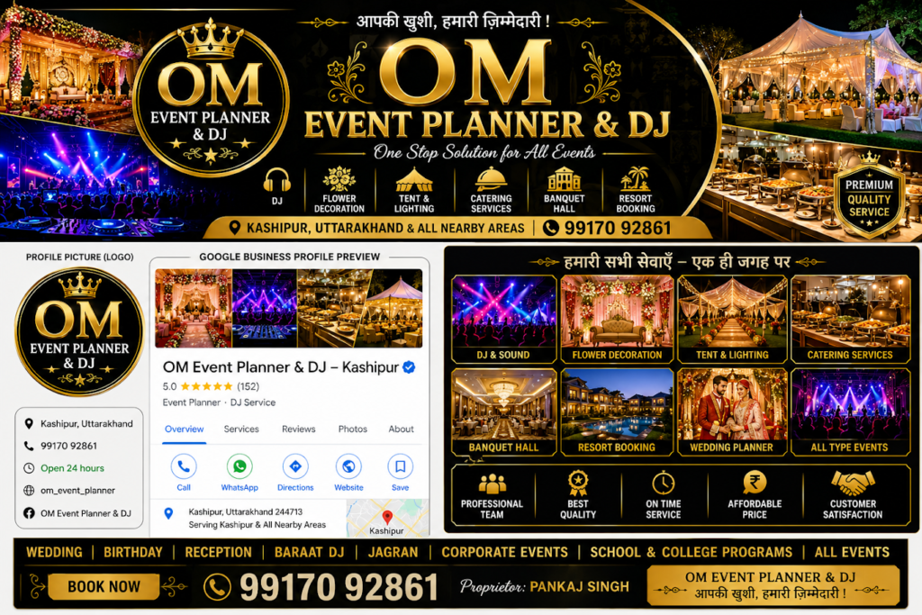Om Event Planner & DJ – Jim Corbett